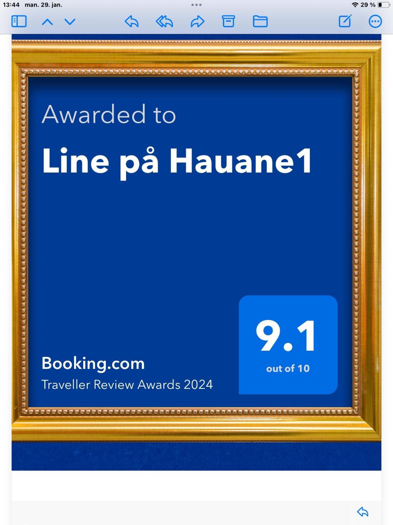 Line Pa Hauane1 Bed and Breakfast Volda Buitenkant foto